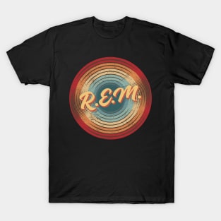 R.E.M. Vintage Circle T-Shirt